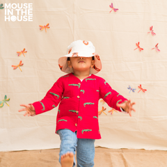 Mouse In The House Crocodile - Reversible Jacket