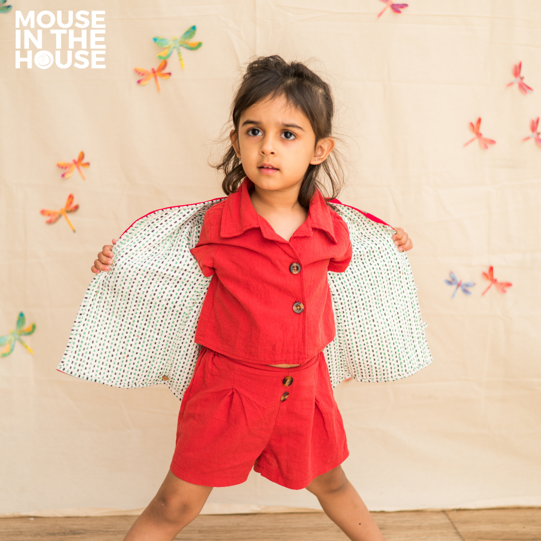 Mouse In The House Crocodile - Reversible Jacket