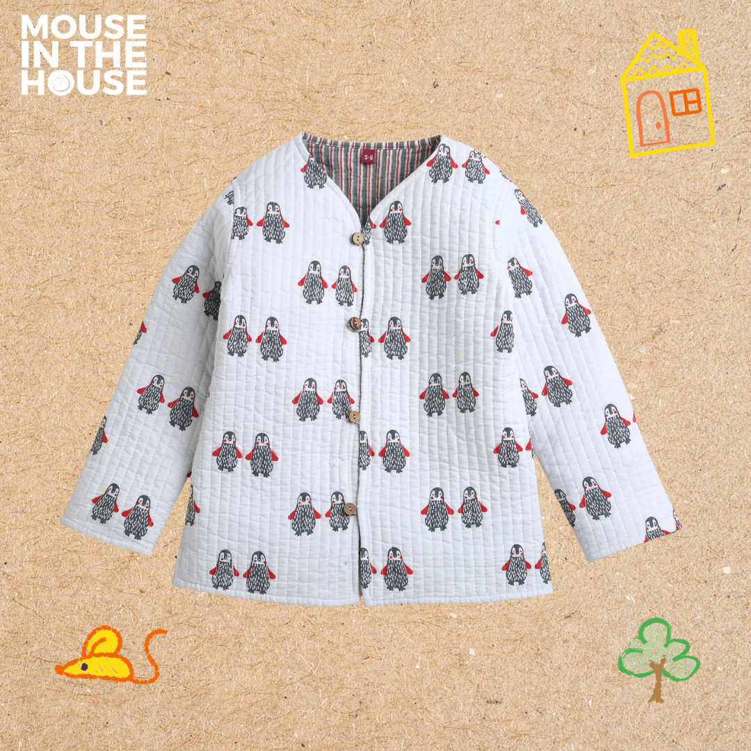 Mouse In The House A Stary Penguin- Reversible Jacket