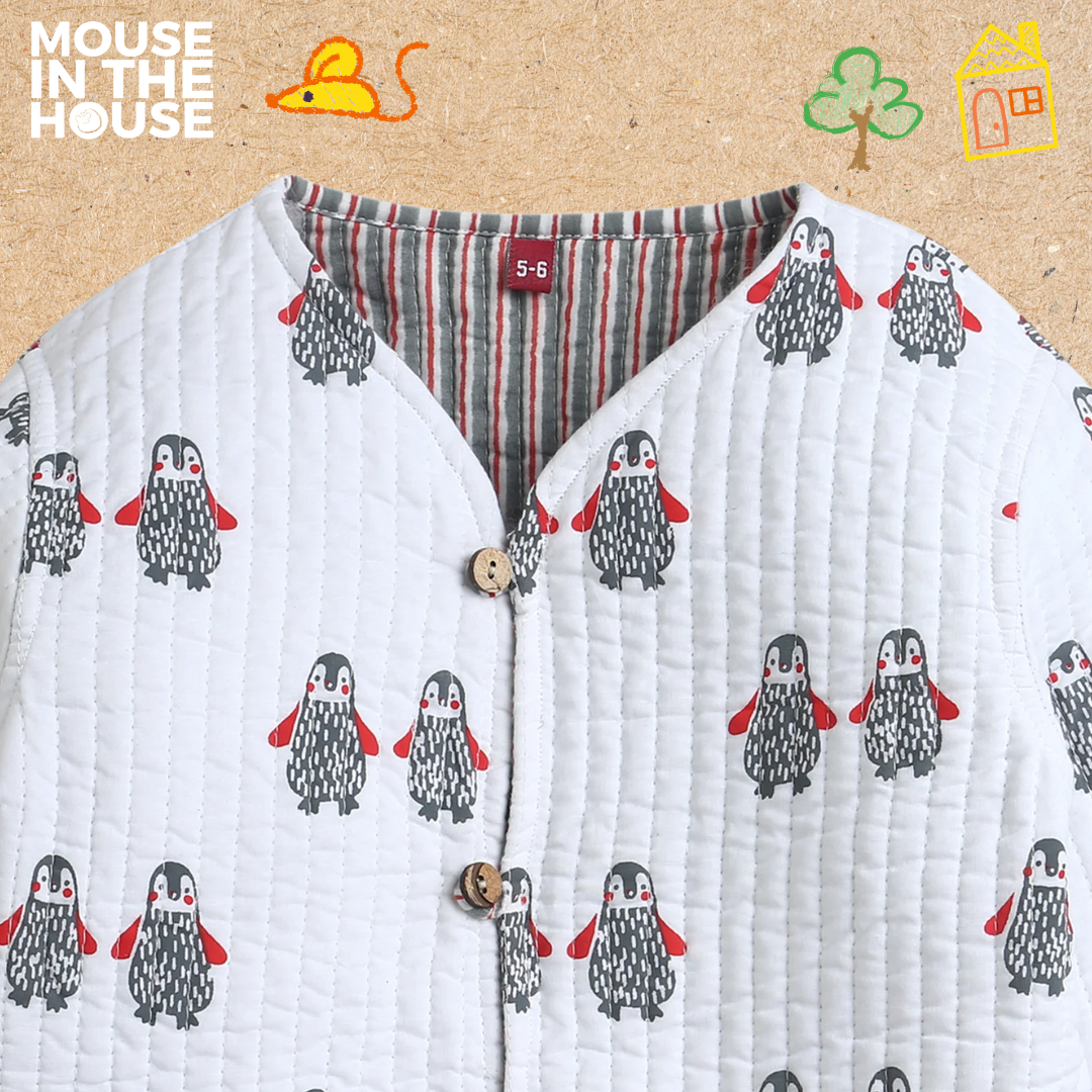 Mouse In The House A Stary Penguin- Reversible Jacket
