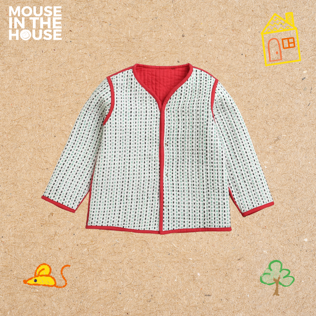 Mouse In The House Crocodile - Reversible Jacket