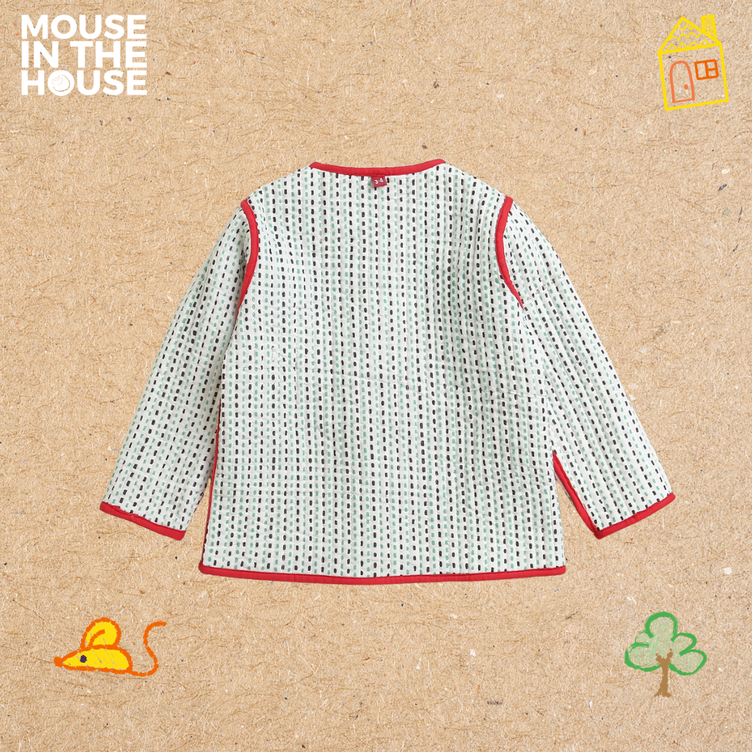 Mouse In The House Crocodile - Reversible Jacket