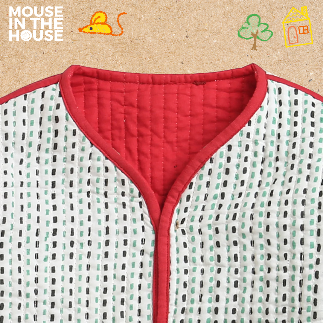 Mouse In The House Crocodile - Reversible Jacket