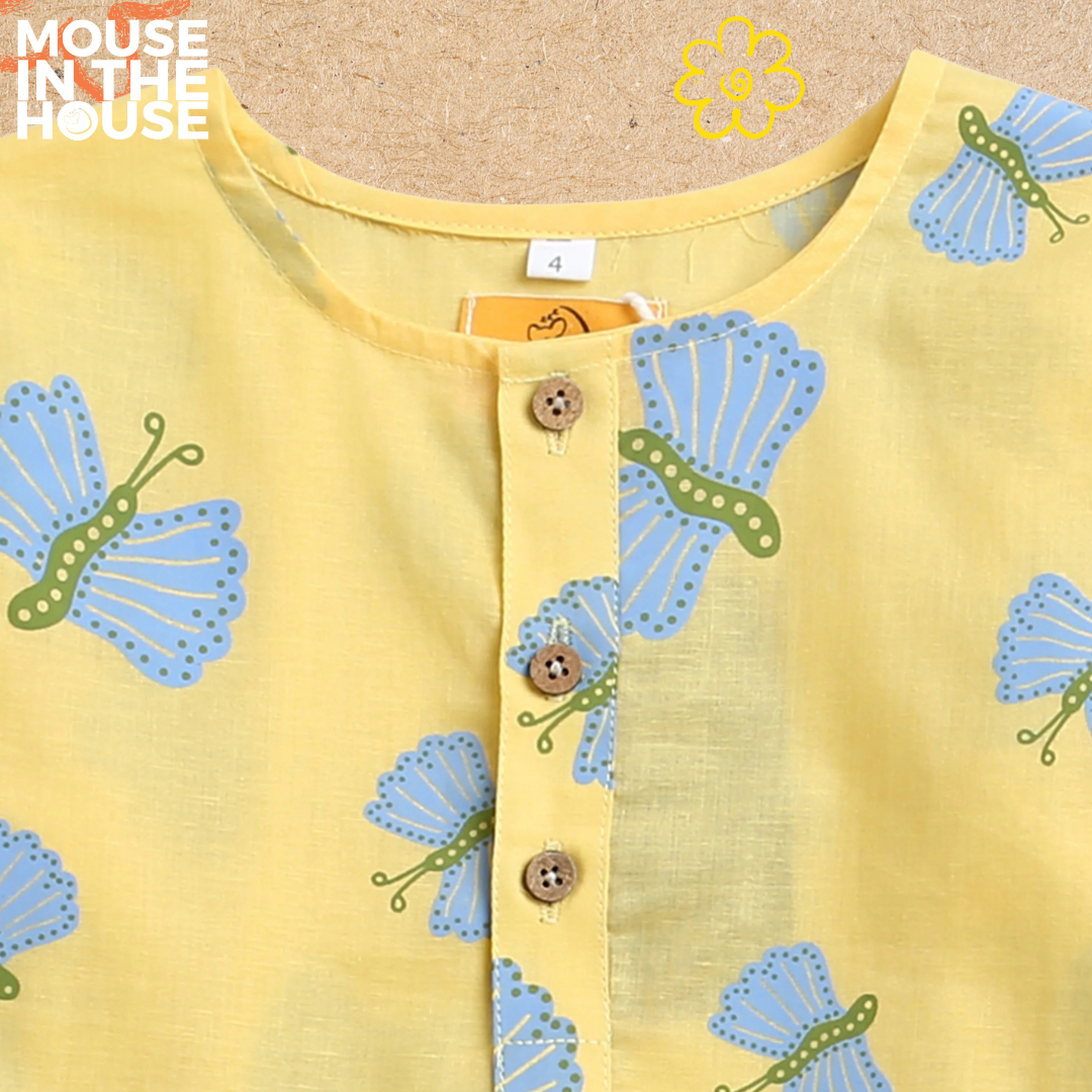 Mouse In The House A Bright Butterfly- Unisex Nightwear