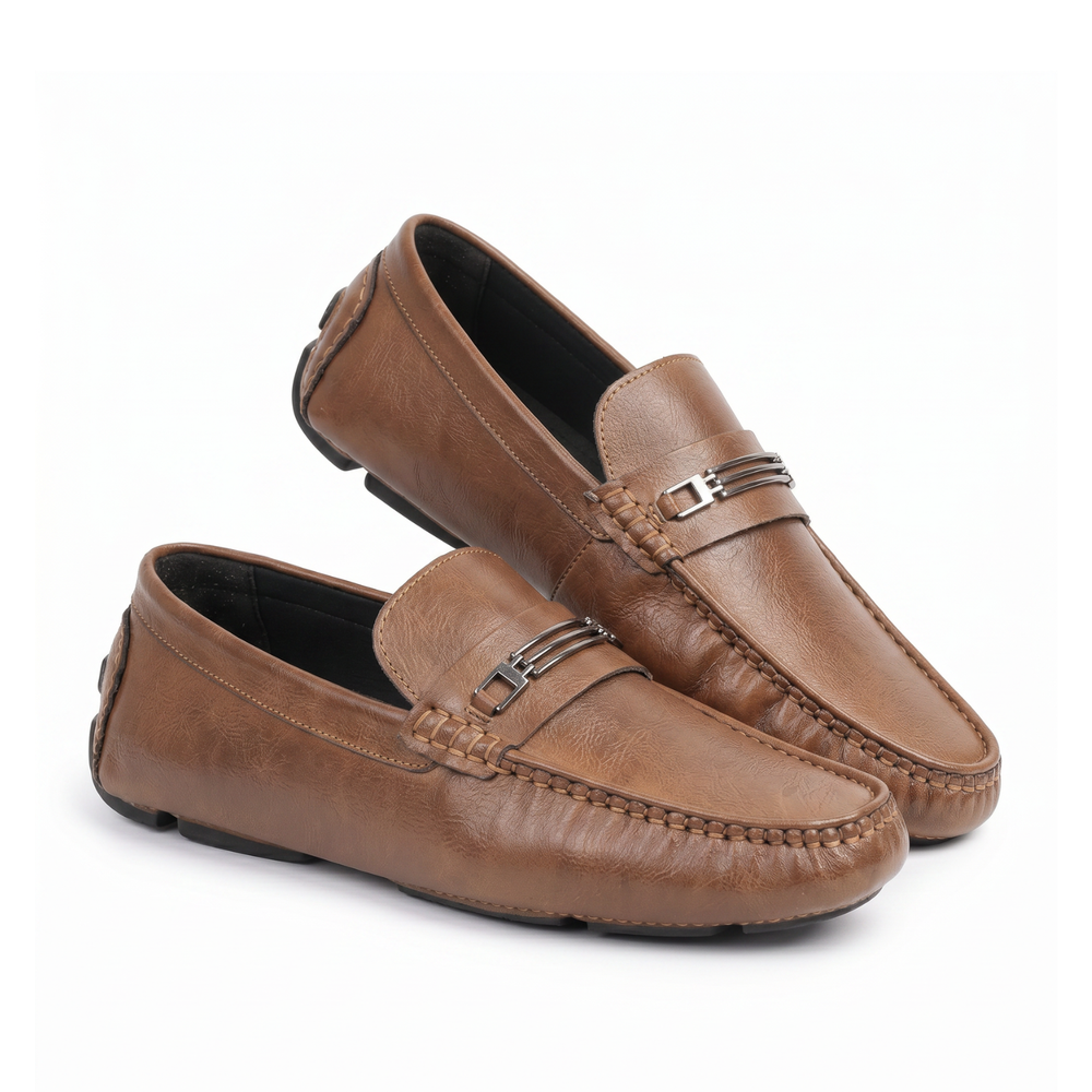 Monarch Brown Driving Loafers