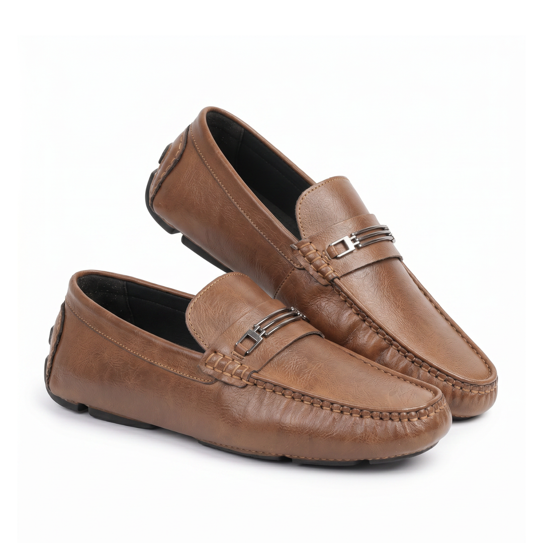 Monarch Brown Driving Loafers