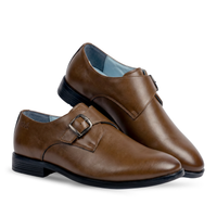 Monk Knight Tan Brown  Monk Strap Loafer
