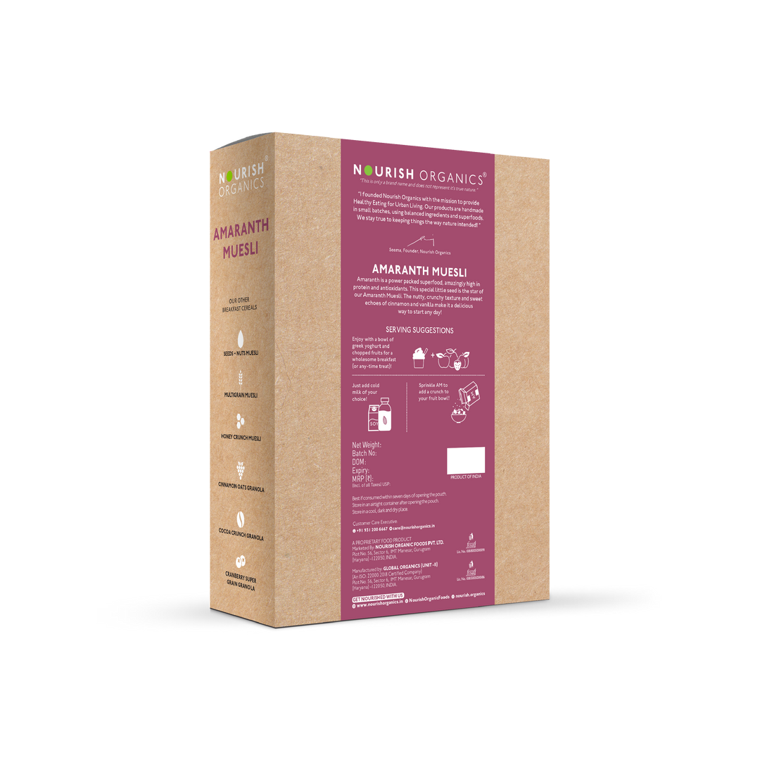 NOURISH ORGANICS Amaranth Muesli