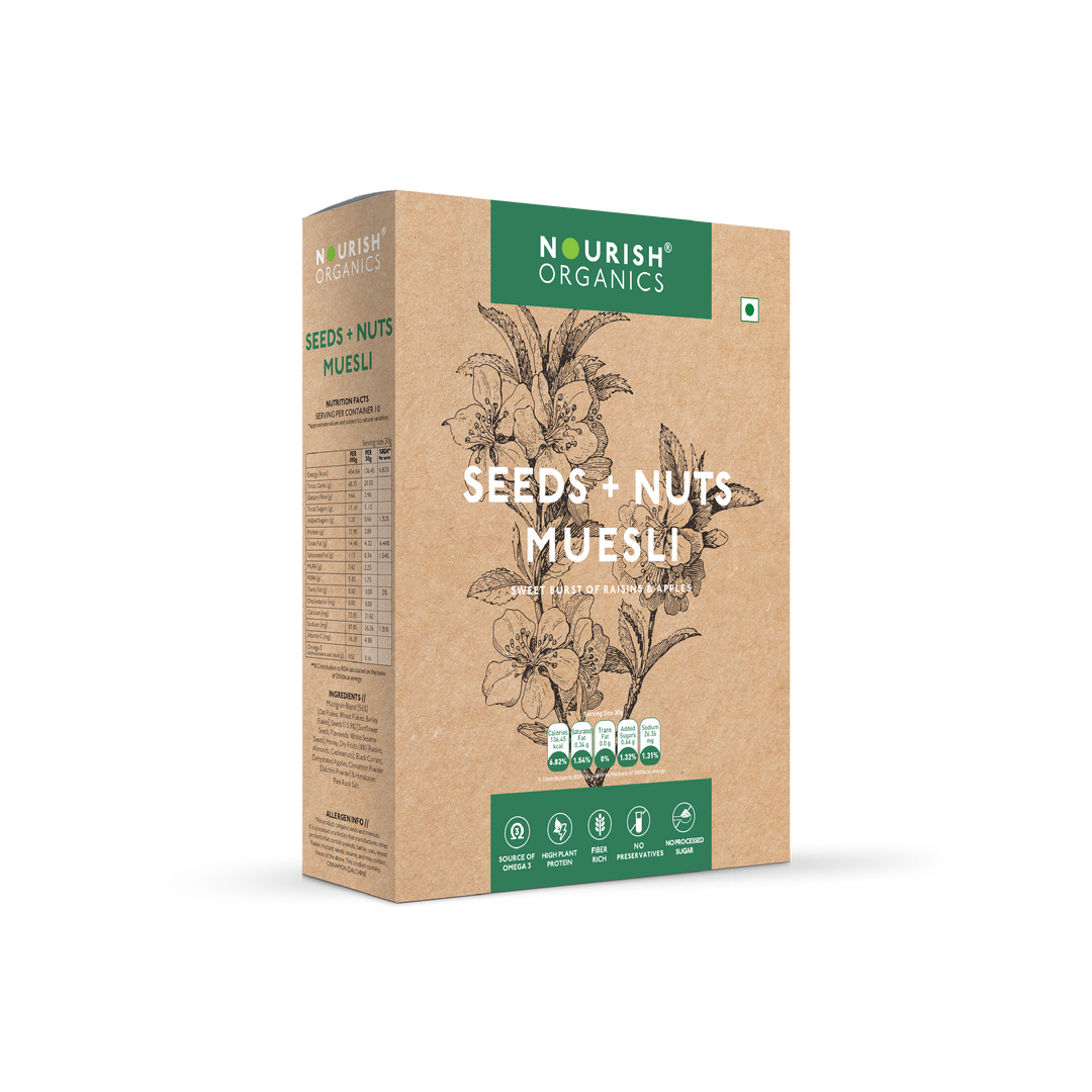 NOURISH ORGANICS Seeds & Nuts Muesli