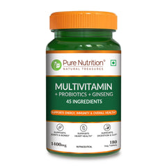 Pure Nutrition Multivitamin with Probiotics & Ginseng – 180 Tablets