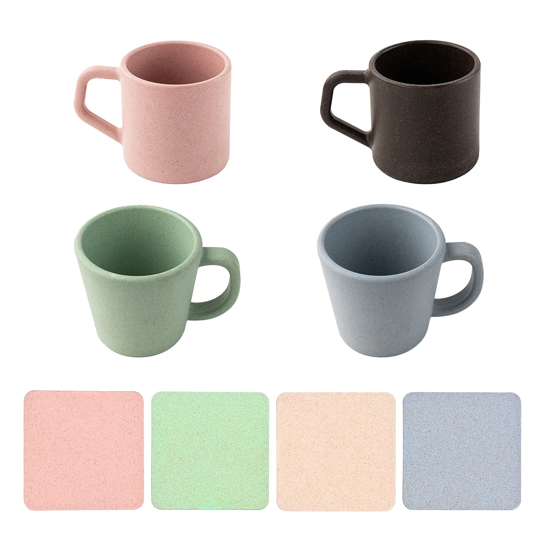 Irida Naturals Rice Husk and Bamboo Fiber Coffee combo