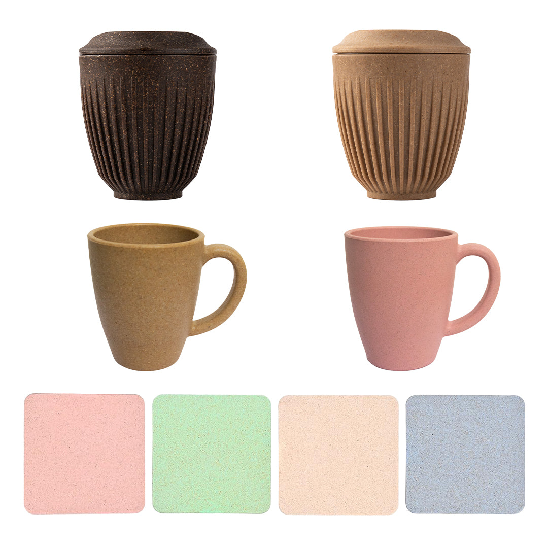 Irida Naturals Rice Husk and Bamboo Fiber Executive Pack