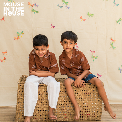 Mouse In The House A Spiky Porcupine - Cotton Shirt