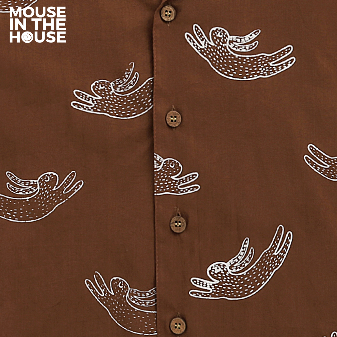 Mouse In The House A Fuzzy Rabbit - Cotton Shirt