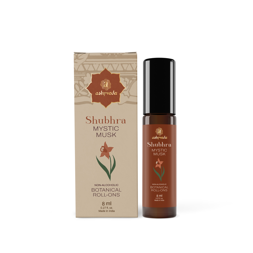 Shubhra Mystic Musk – Non-Alcoholic Botanical Roll-on Perfume