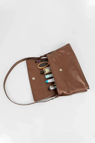 Maeve Vegan Leather Shoulder Bag Large