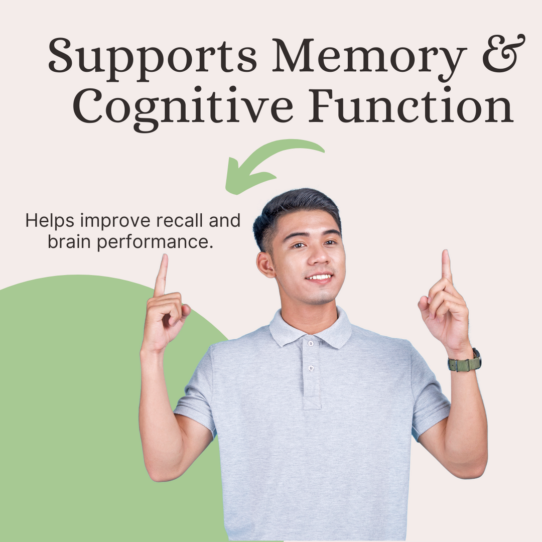 Magnesium L-Threonate  Brain, Memory & Focus Support | 30 Veg Capsules