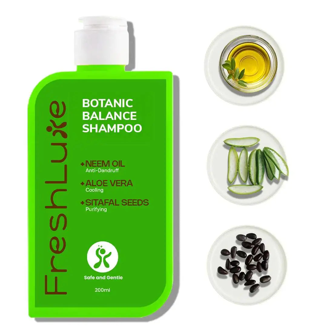 FreshLuxe Acne Control Combo | AYUSH-Approved | Salicylic Acid, Tea Tree, Neem-Aloe & Charcoal Facewash.