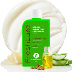 FreshLuxe Herbal Hydration Face Wash | Oil & Acne Control