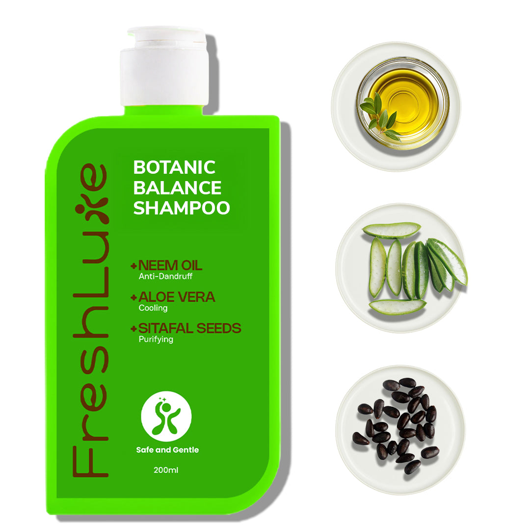 FreshLuxe Acne Control Combo | AYUSH-Approved | Salicylic Acid, Tea Tree, Neem-Aloe & Charcoal Facewash.