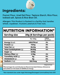 Bonvie Makhana Chips - Cheese & Herbs 125 gm