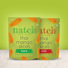 Natch thai mango slices - variety pack (small pack of 2 - 60g)