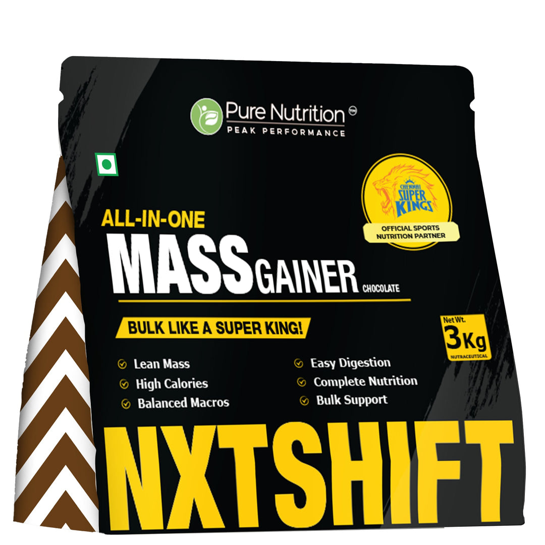 Pure Nutrition NXTShift Mass Gainer – High Calorie Protein Blend | Chocolate