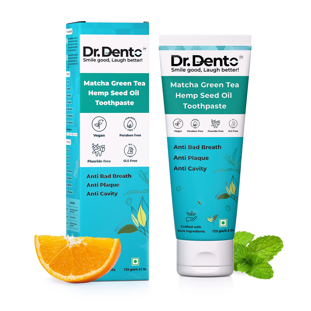 Dr. Dento Matcha Green Tea Toothpaste(125gm)