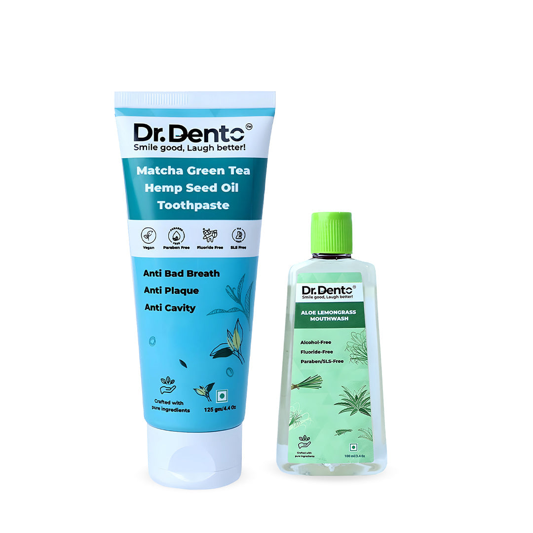 Daily Oral Care Duo - Toothpaste & Mouthwash Combo