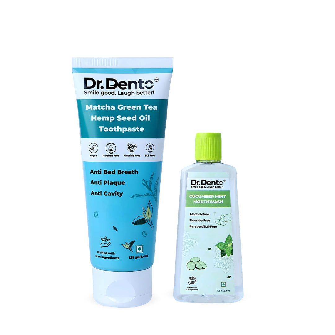 Daily Oral Care Duo - Toothpaste & Mouthwash Combo