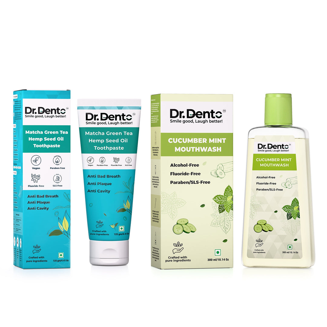 Daily Oral Care Duo - Toothpaste & Mouthwash Combo