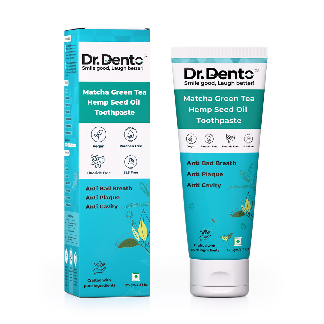 Dr. Dento Vanilla Icey Mint Toothpaste(125gm)