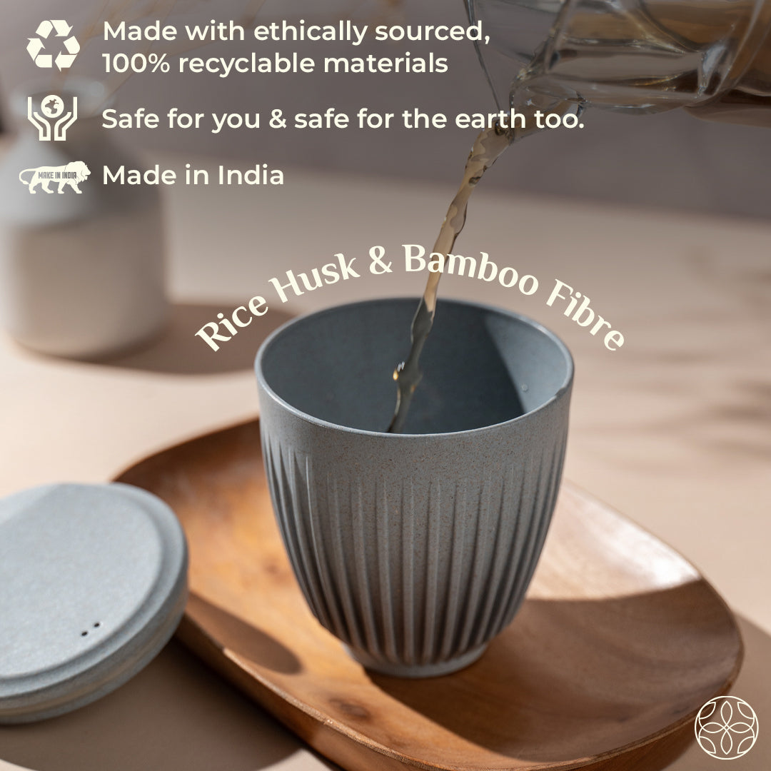 Irida Naturals Rice Husk and Bamboo Fiber Executive Pack