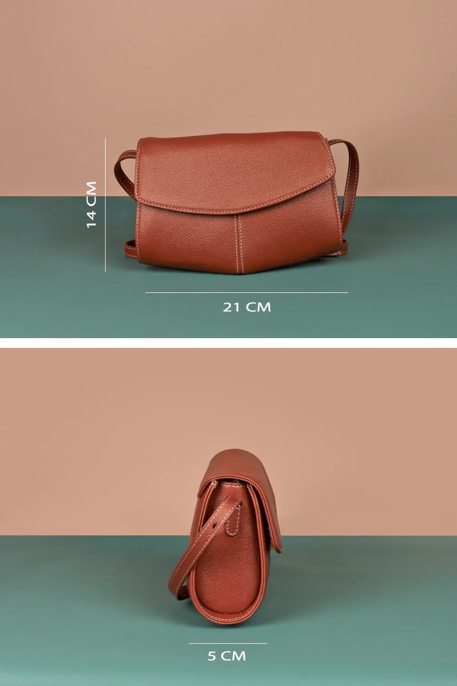 Nova Vegan Leather Sling Bag