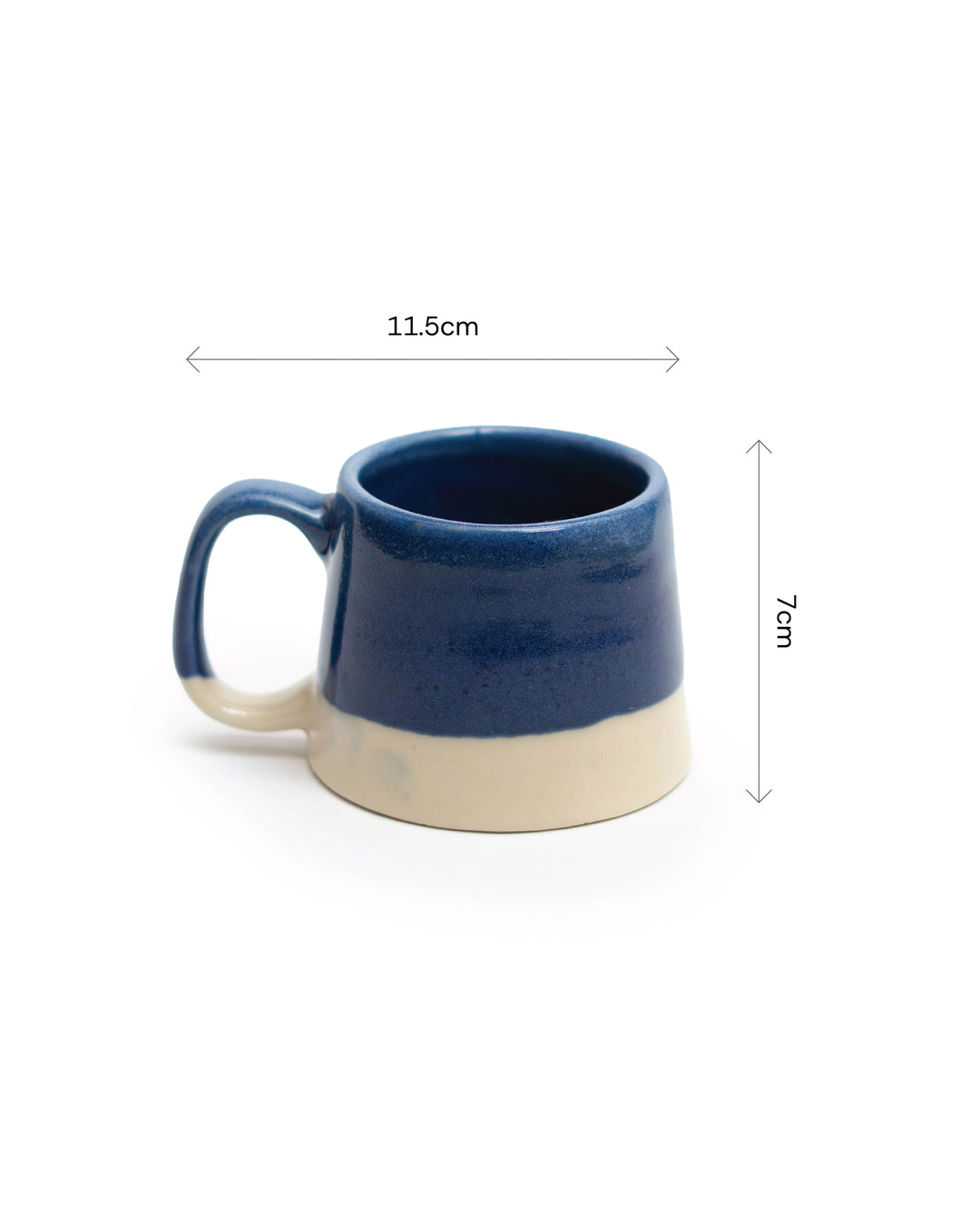 Indigo Drip Cup