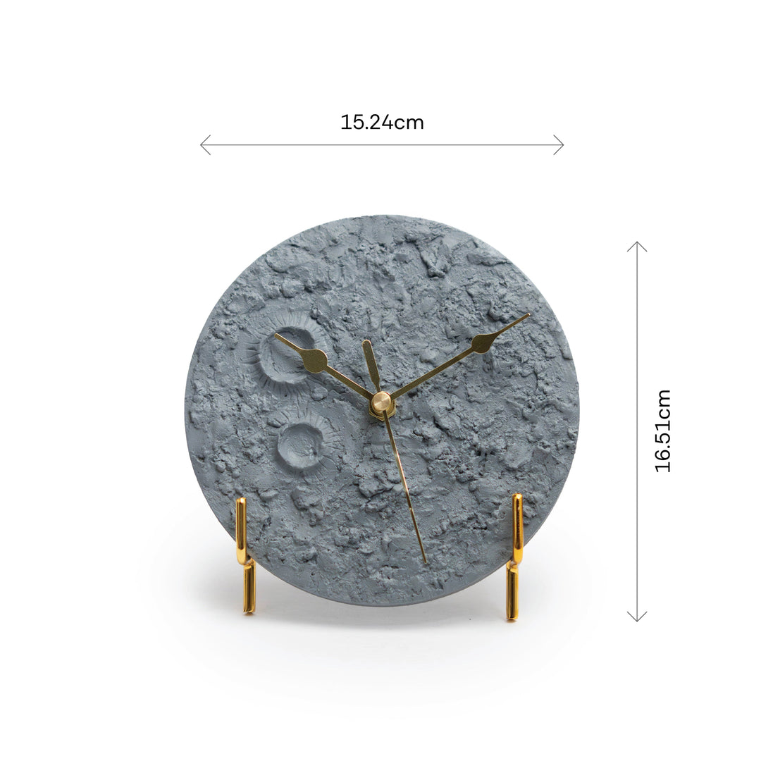 Lunar Moon Table Clock