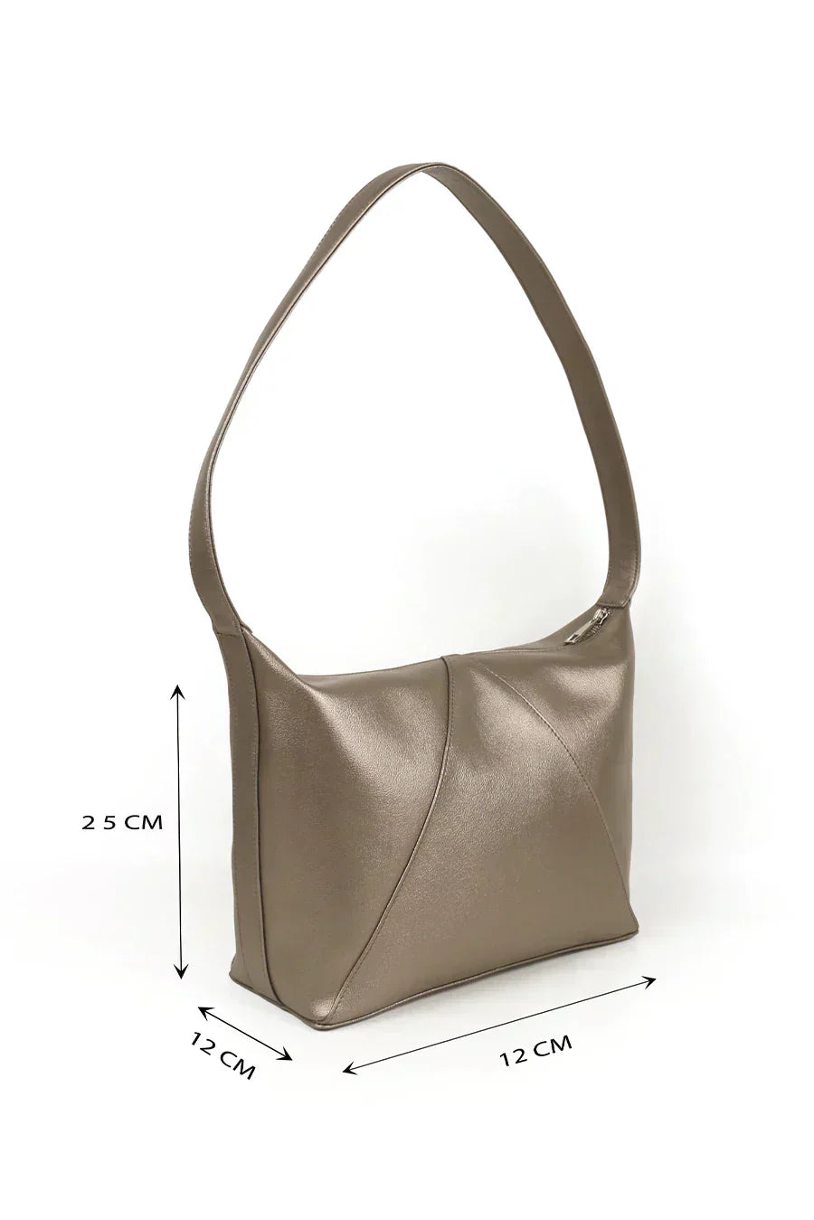 The House Of Ganges Demi Hobo Vegan Leather Bag