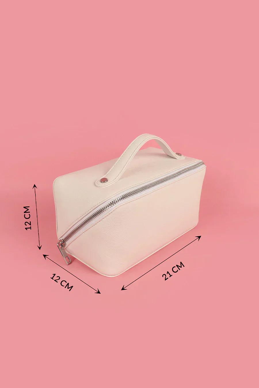 Emi Vegan Leather Toiletry Pouch