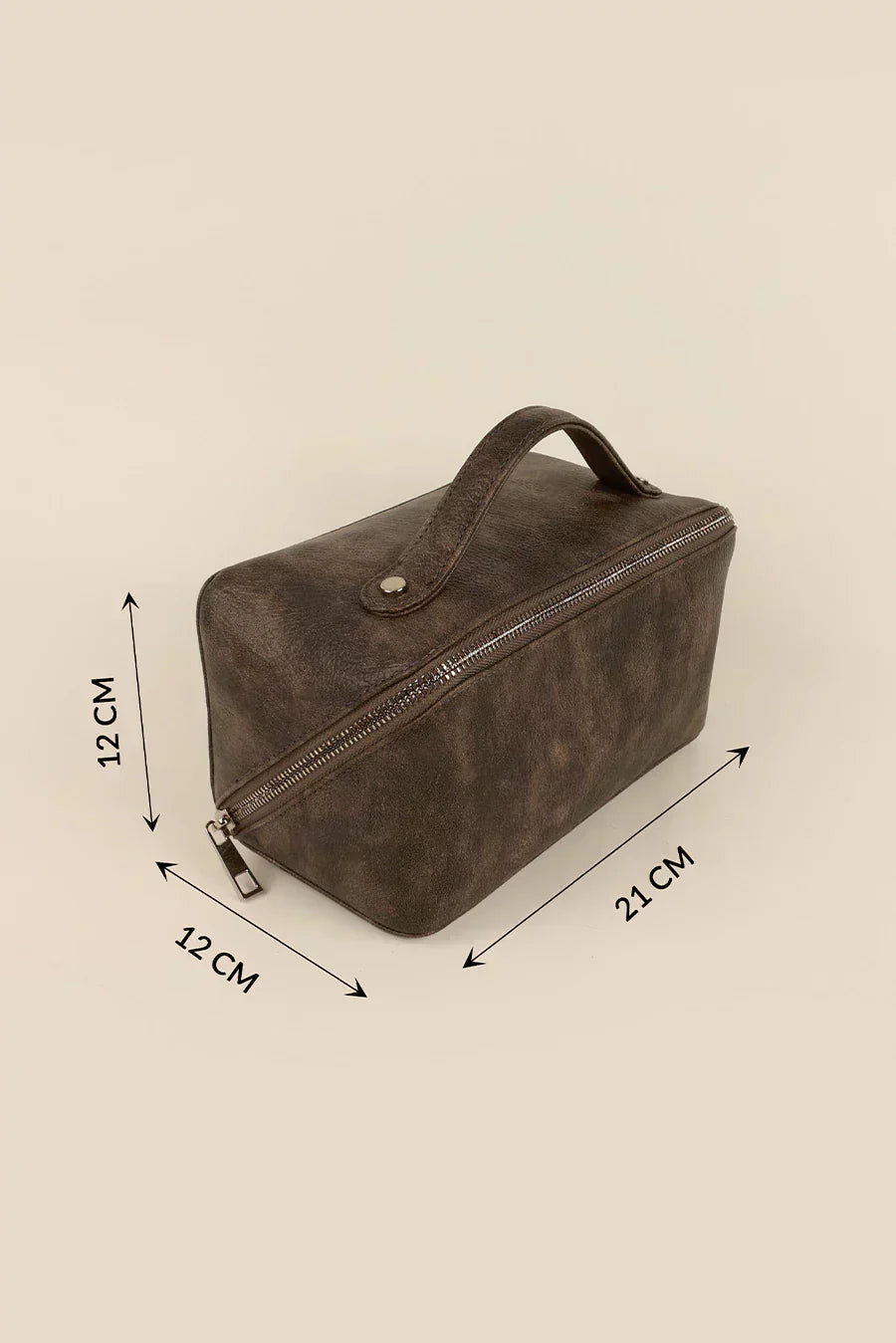 Emi Vegan Leather Toiletry Pouch