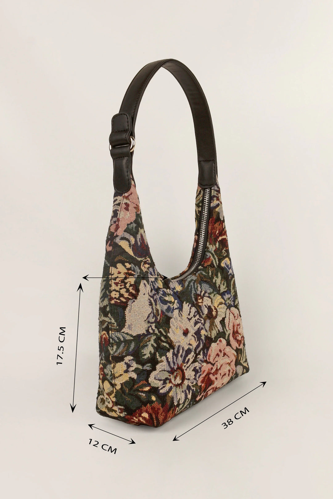 Katie Medium Handloom Shoulder Bag