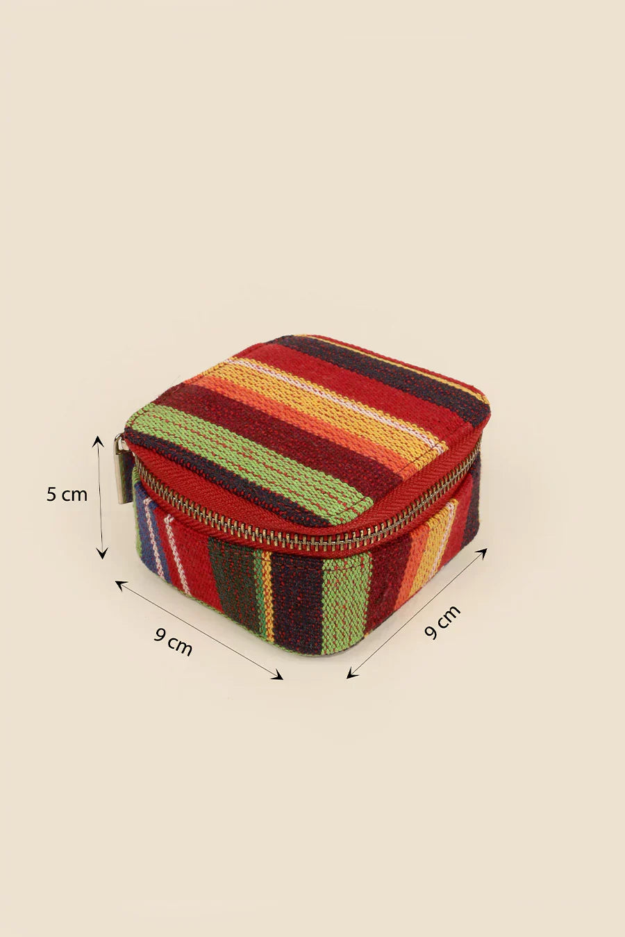 Square Jewellery Case Handloom