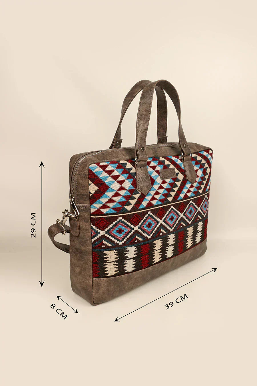 The House Of Gages Ross Handloom 15 Inch Laptop Bag
