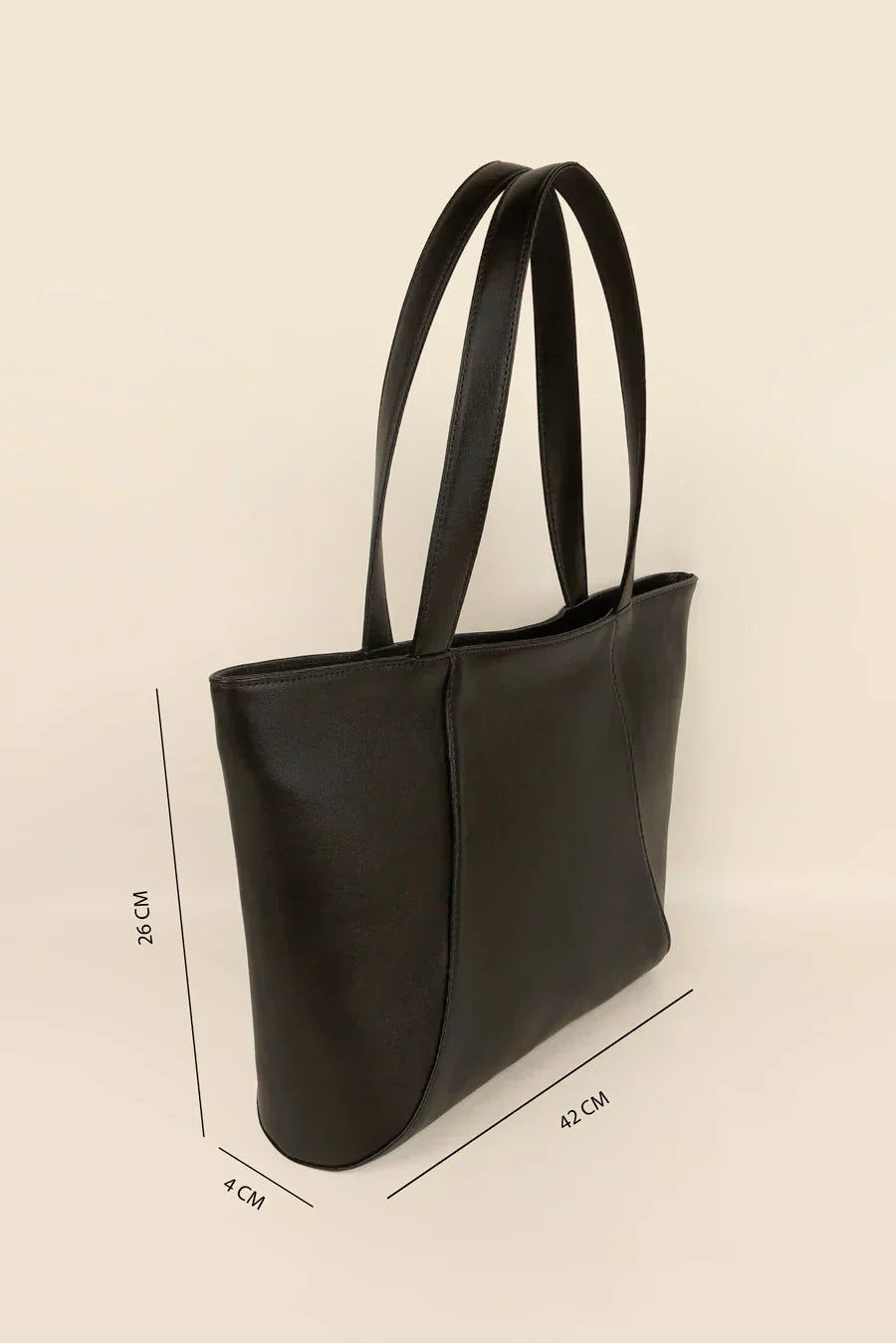 June Vegan Leather Tote Bag