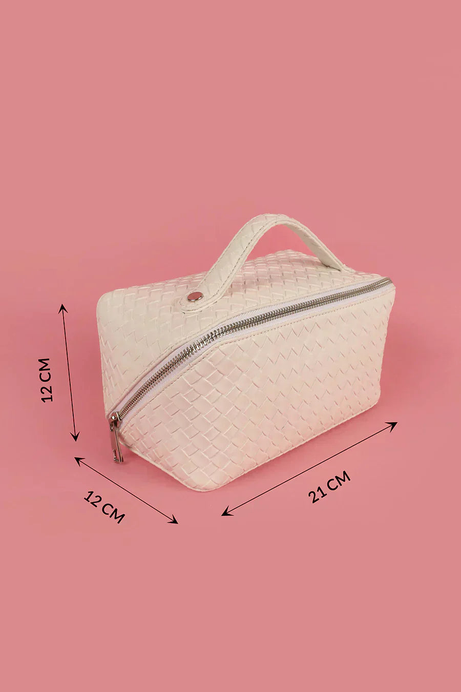 Emi Vegan Leather Toiletry Pouch