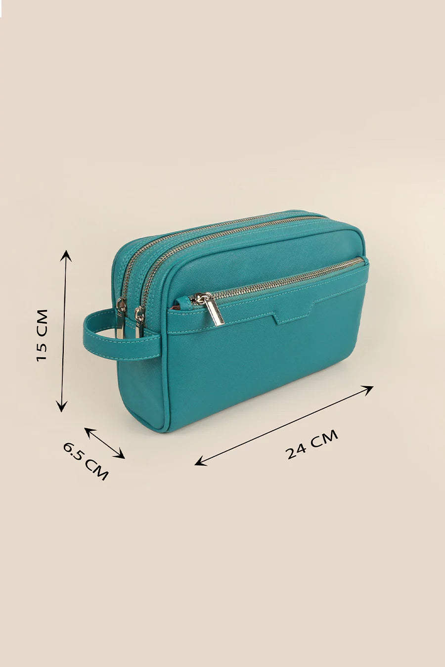 The House of Ganges - The Vegan Leather Travel Toiletry Pouch