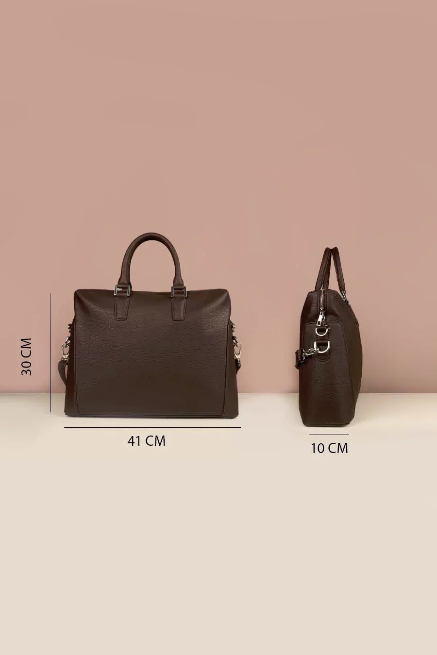 Will 15 Inch Vegan Leather Laptop Bag for Men