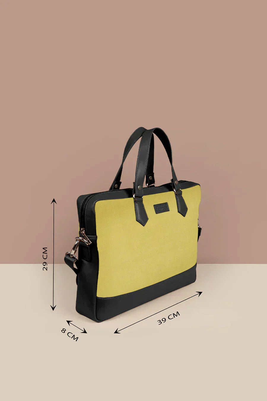 The House of Ganges - Ross Soft Jute 15 Inch Laptop Bag for Men