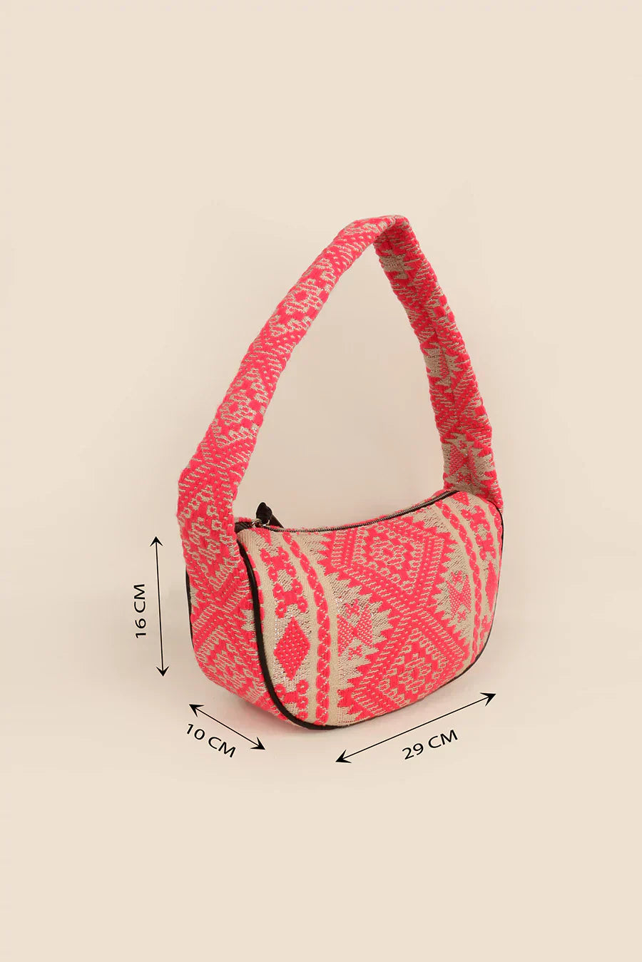 The House Of Ganges Cushy Handloom Shoulder Bag