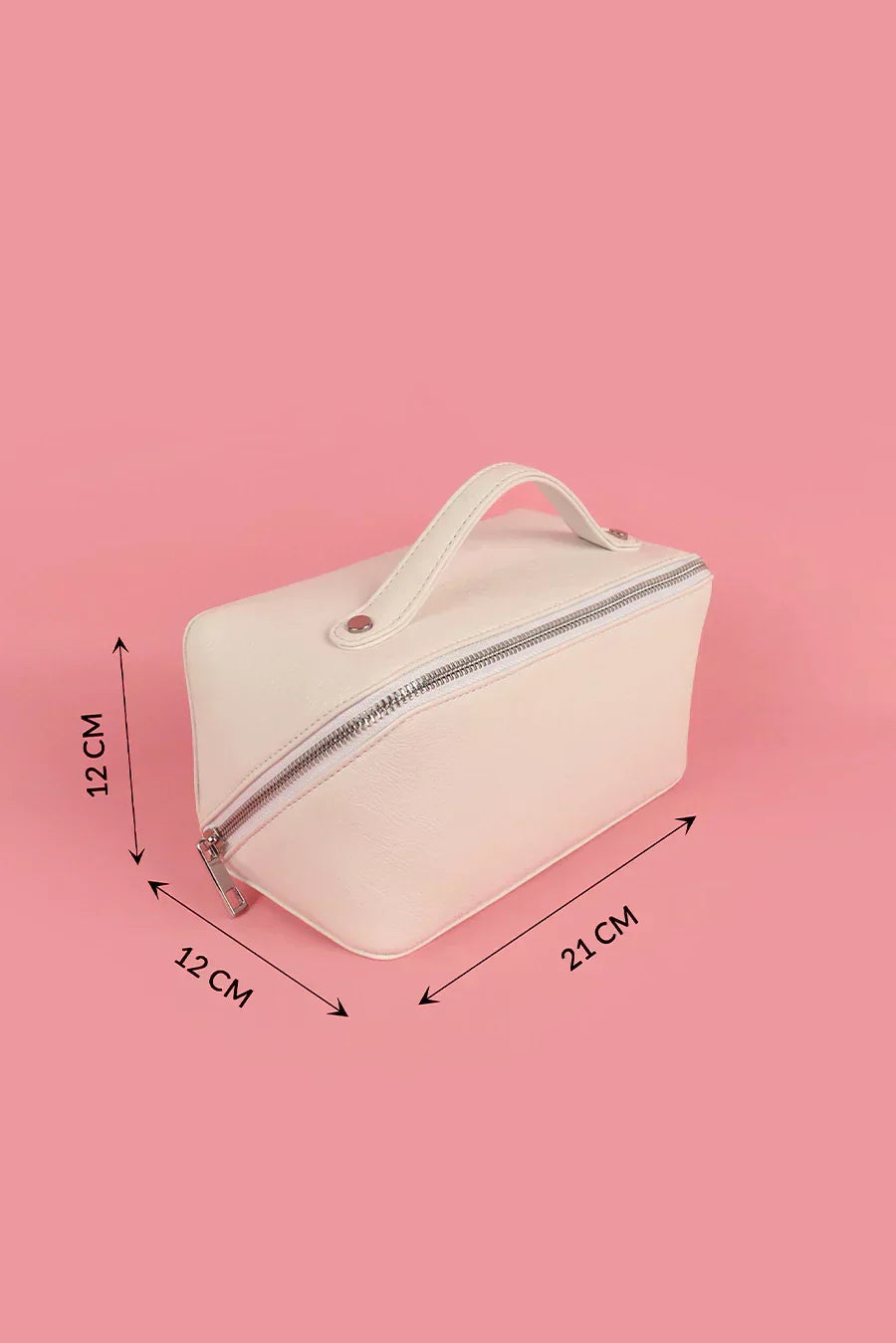 Emi Vegan Leather Toiletry Pouch