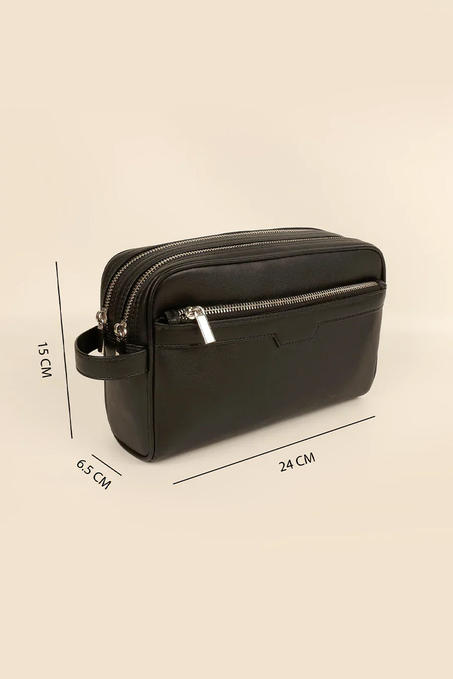 The House of Ganges - The Vegan Leather Travel Toiletry Pouch
